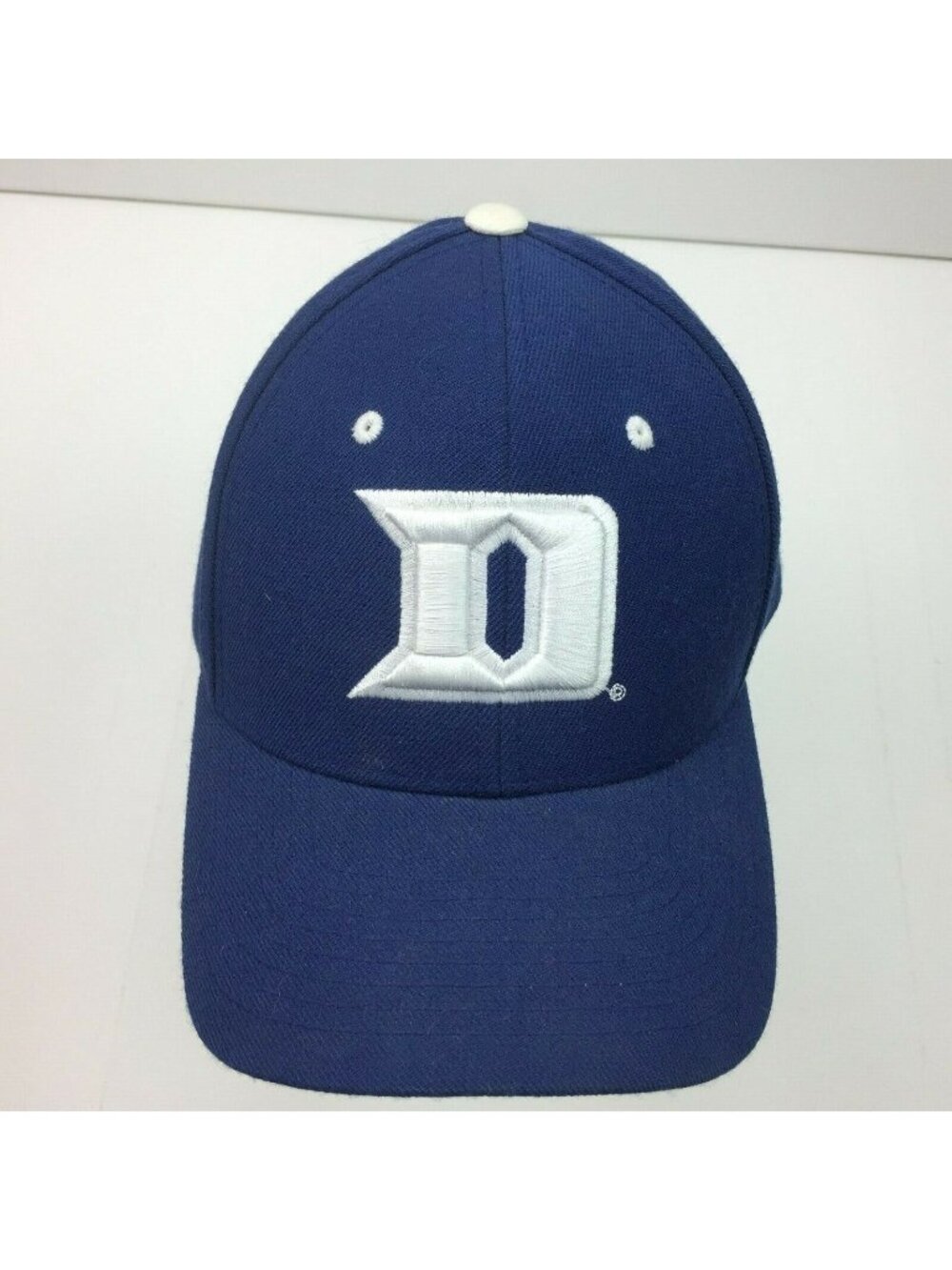 Authentic Zephyr Men's Blue Duke University Baseball Hat Cap Logo Size 7 3/8